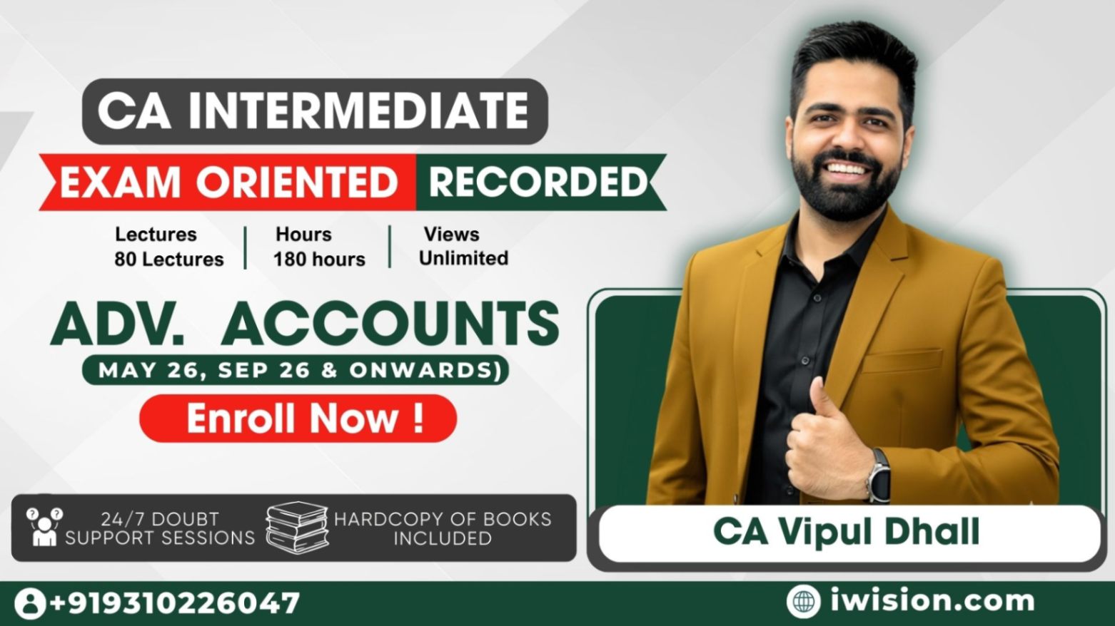 CA Inter Advanced Accounting - Exam Oriented Batch